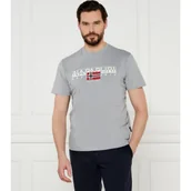 Koszulki męskie - Napapijri T-shirt s-aylmer-h62 | Regular Fit - miniaturka - grafika 1