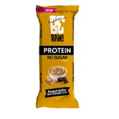 Batony proteinowe - BeRAW Baton Proteinowy - masło orzechowe, 27% białka WPC80 40 g - miniaturka - grafika 1