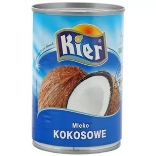 Kier, Coconut Milk, Mleczko kokosowe premium, 400 ml - Dodatki do ciast w proszku - miniaturka - grafika 1