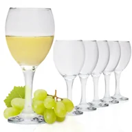 Kieliszki - KOTARBAU® zestaw 6 kieliszków do białego wina 245 ml szklane kieliszki do białego wina zestaw kieliszków do wina nowoczesne kieliszki do wina czerwone kieliszki do wina zestaw kieliszków do wina nowoczesne kieliszki do wina kieliszki do wina zestaw 6 szt. - miniaturka - grafika 1