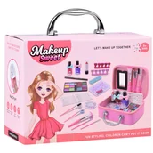 Zabawy w naśladowanie dorosłych - Kuferek z kosmetykami do makijaż paznokcie ZA4445 - miniaturka - grafika 1