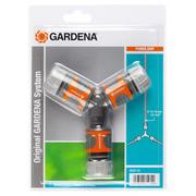 Akcesoria hydrauliczne - GARDENA Zestaw odgałęzienia GARDENA 18287-20 13 mm 1/2") Złącze wtykowe - miniaturka - grafika 1
