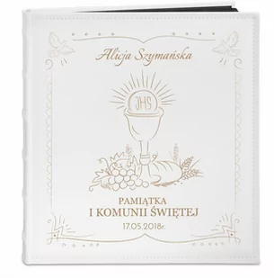 Album na zdjęcia z grawerem dla dziewczynki na komunię - Albumy fotograficzne Album na zdjęcia z grawerem dla dziewczynki na komunię - Albumy fotograficzne - miniaturka - grafika 1