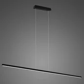 Lampy sufitowe - Altavola Design Linea lampa wisząca 1x15W czarna LA089/P_120_4k_black - miniaturka - grafika 1