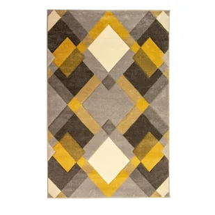 Szaro-żółty dywan Flair Rugs Nimbus, 200x290 cm - Dywany - miniaturka - grafika 1