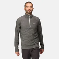 Bluzy męskie - Regatta Męski Polar z Suwakiem Montes Jasnoszary, Rozmiar: 6XL - miniaturka - grafika 1