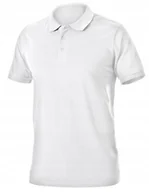 Koszule męskie - Hoegert Technik TOBIAS polo bawełniane białe 2XL - miniaturka - grafika 1