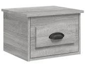 Szafki nocne - Wisząca szafka nocna w kolorze szary dąb sonoma L0-W31 - miniaturka - grafika 1