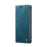 Etui i futerały do telefonów - König Design Etui kompatybilne z Apple iPhone 15 Pro Max Etui na telefon komórkowy ze skóry syntetycznej - Niebieskie etui na telefon komórkowy - miniaturka - grafika 1