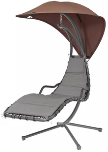 Hecht Huśtawka / fotel DREAM HONEY - szara - Fotele i krzesła ogrodowe - miniaturka - grafika 2