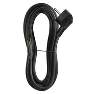Przewody elektryczne - Conotech przyłączeniowy Pvc 3×1,5mm, 3m czarny - miniaturka - grafika 1