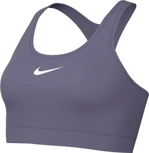 Nike Damski biustonosz sportowy Swsh Med SPT, Daybreak/White, DX6821-509, S - Biustonosze - miniaturka - grafika 1