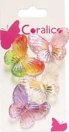 Ozdoby do włosów - Klipsy z motylkiem - miniaturka - grafika 1