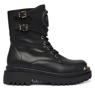 Trapery Just Cavalli 79RA3S92 ZSD48 Czarny - Botki damskie - miniaturka - grafika 1