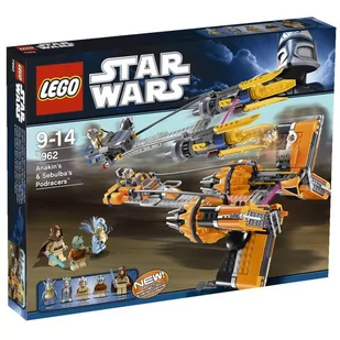 LEGO STAR WARS Anakins Sebulbas Podracers 7962 - Klocki - miniaturka - grafika 1