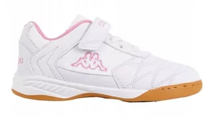 Kappa, Buty dziecięce sportowe DAMBA K, 260765K-1021, Biało-różowe, Rozmiar 33 - Buty dla dziewczynek - miniaturka - grafika 1