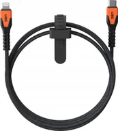 Kable USB - Kabel USB Eaton UAG Rugged Cable - kabel USB-C - lightning 30W, 1,5 m (black/orange) - miniaturka - grafika 1
