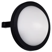 Lampy ogrodowe - Plafoniera hermetyczna Tryton 4217 Ideus LED 11W 4100K IP65 czarna - miniaturka - grafika 1