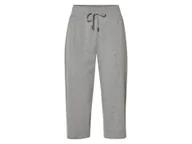 Spodnie damskie - esmara® Spodnie damskie 3/4 z bawełną (Szary, S(36/38)) - miniaturka - grafika 1