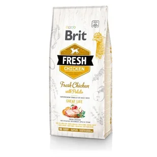 Brit Fresh Chicken with Potato Adult Great Life 2,5 kg - Sucha karma dla psów - miniaturka - grafika 1