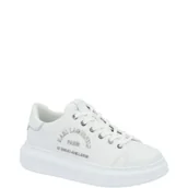 Trampki damskie - Karl Lagerfeld Skórzane trampki KAPRI - miniaturka - grafika 1