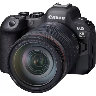 Canon EOS R6 Mark II V5 czarny + RF 24-105 L IS USM