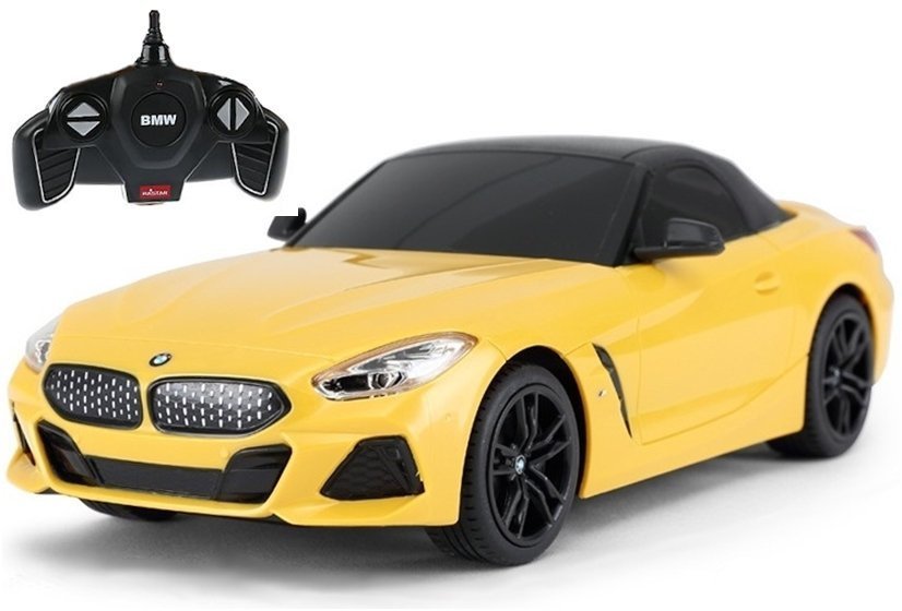 Rastar Auto Zdalnie Sterowane R/C BMW Z4 Roadster Rastar 1:18 Żółte
