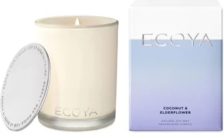 Świece - Ecoya Core Collection Core Collection Madison Boxed Jar Coconut & Elder Flower - Świeca sojowa 400 g - grafika 1