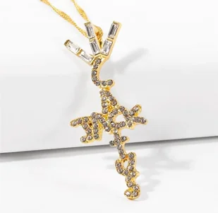 Naszyjnik wisiorek cactus jack travis scott y2k streetwear - Wisiorki - miniaturka - grafika 1