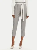 Spodnie damskie - Rinascimento Spodnie materiałowe CFC0122382003 Szary Regular Fit - miniaturka - grafika 1