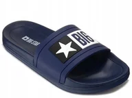 Klapki i japonki damskie - Klapki Damskie Big Star Dd274A265 Na Basen 40 - miniaturka - grafika 1