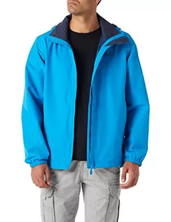 Kurtki męskie - Jack Wolfskin Kurtka Męska Stormy Point M Shell Jacket, Niebieski Pacyfik, S - grafika 1