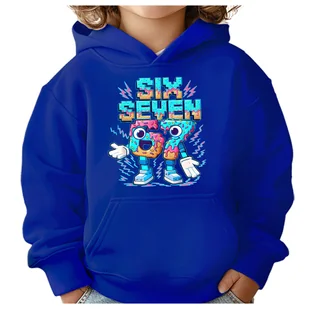 BLUZA DZIECIĘCA Z KAPTUREM 67 SIX SEVEN VIRAL 134-140 DLA DZIECKA PREZENT - Bluzy dla dziewczynek BLUZA DZIECIĘCA Z KAPTUREM 67 SIX SEVEN VIRAL 134-140 DLA DZIECKA PREZENT - Bluzy dla dziewczynek - miniaturka - grafika 1