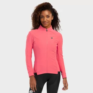 Kurtka softshell Kolarstwo SIROKO J1 Breakaway Neonowy Koral Kobieta - Kurtki rowerowe - miniaturka - grafika 1