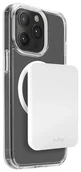 Powerbanki - Puro Slim Power Mag 4200mAh z MagSafe USB-C 15W Biały - miniaturka - grafika 1