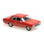 Samochody i pojazdy dla dzieci - Opel Rekord C 1966 Red 1:43 Minichamps - miniaturka - grafika 1