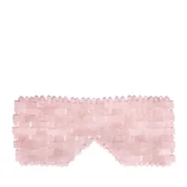 Rollery do masażu - Crystallove Crystallove Maska ma twarz i ciało z Kwarcu Różowego Akcesoria do pielęgnacji - miniaturka - grafika 1