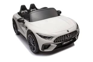 Auto Na Akumulator Mercedes AMG SL63 Biały - Pojazdy elektryczne dla dzieci - miniaturka - grafika 7