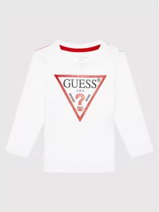 Guess Bluzka N84I24 K8HM0 Biały Regular Fit - Bluzy dla chłopców - miniaturka - grafika 1