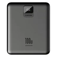 Powerbanki - CANYON PB-2008 20000mAh 100W Ciemnoszary - miniaturka - grafika 1