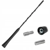 Anteny samochodowe - Antena Do Radia Samochodowa Dachowa 30cm Uniwersalna 2x Gwint Maszt Bat - miniaturka - grafika 1