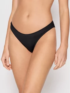 Stroje kąpielowe - Calvin Klein Swimwear Dół od bikini Modern KW0KW01525 Czarny - grafika 1