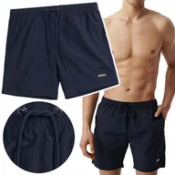 Kąpielówki męskie - ATLANTIC Nylonowe Kąpielówki Męskie Szorty Plażowe Kąpielowe Krótkie - M - miniaturka - grafika 1