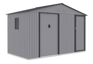 Domek gospodarczy FALCON 340x194cm Light Grey - Hardmaister - Altany ogrodowe - miniaturka - grafika 1