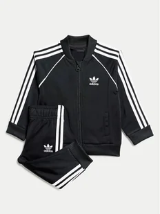 adidas Dres adicolor SST IX7622 Czarny Regular Fit - Moda i Uroda OUTLET - miniaturka - grafika 1