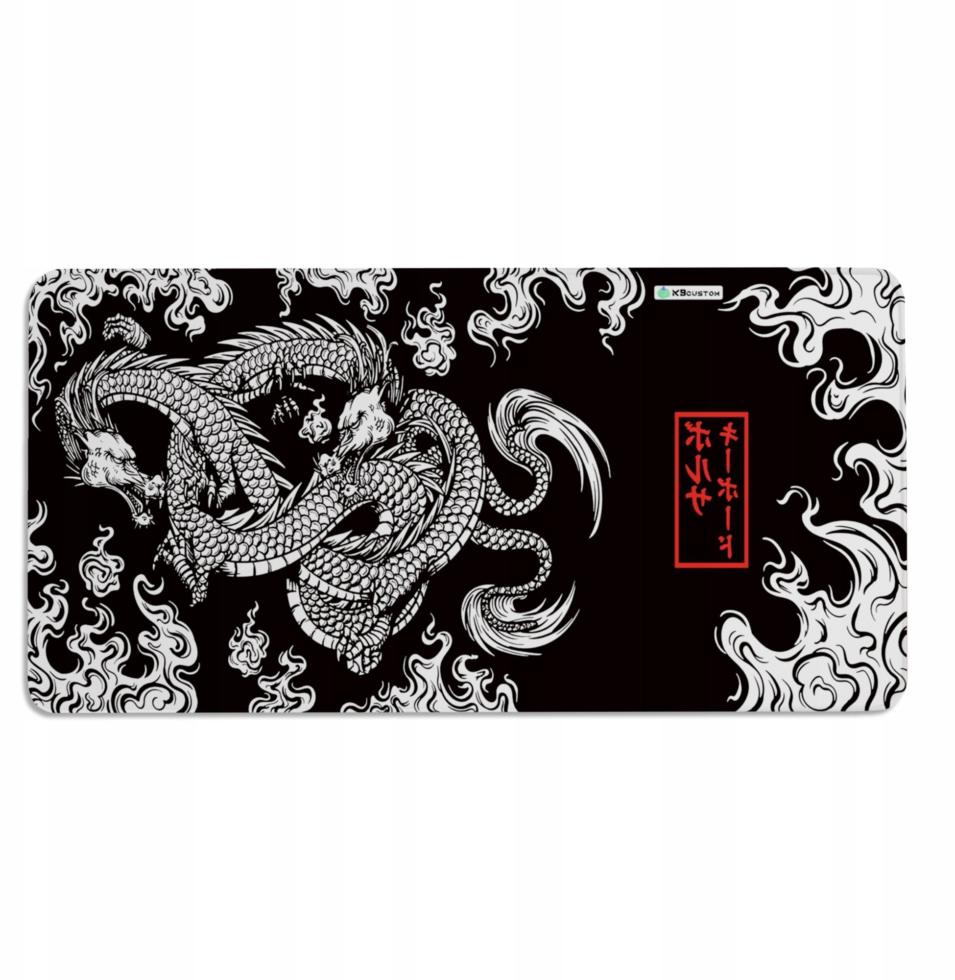 Podkładka KBcustom DUŻA PODKŁADKA MATA POD MYSZKĘ MYSZ 100x50 XXXL KBcustom Biurko Dragon 1