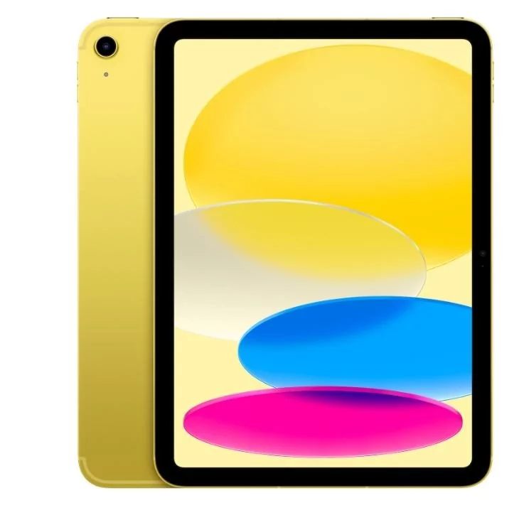 Apple iPad 10.9" (10 gen.) 2022 Wi-Fi + Cellular 5G 64GB (żółty) MQ6L3FD/A