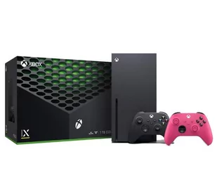Xbox Series X z napędem - 1TB - dodatkowy pad (różowy) - Kup na Raty - RRSO 0% - Konsole Xbox - miniaturka - grafika 1