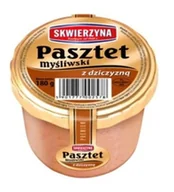 Pasztet i przetwory mięsne - Skwierzyna Premium Pasztet myśliwski z dziczyzną 180 g - miniaturka - grafika 1