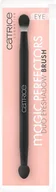 Pędzle do makijażu - Catrice Magic Perfectors Duo Eyeshadow Brush Pędzle do kresek - miniaturka - grafika 1